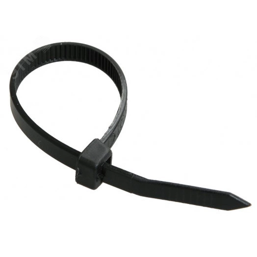 Хомут 450х7.6мм нейлон черный (100шт)