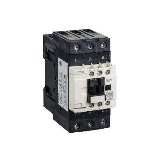 Пускатель магнитный 50А катушка управления 220В АС 1НО+1НЗ LC1D
