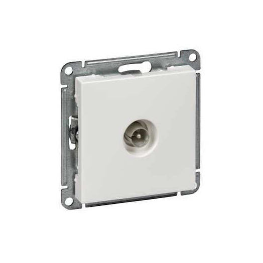 W59 Розетка телевизионная TV скрытая в рамку бежевая