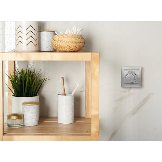 VALENA Термостат для теплых полов алюминий