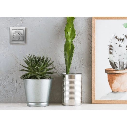 VALENA Термостат для теплых полов алюминий