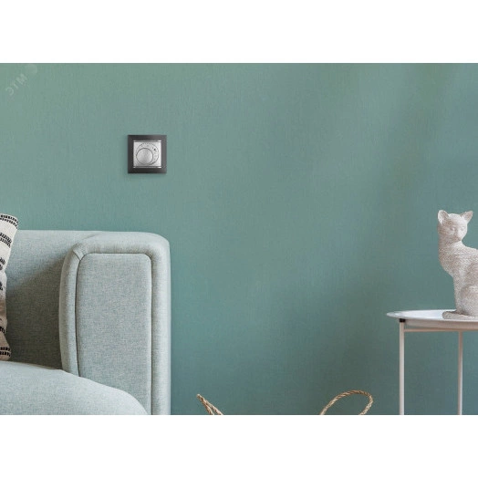 VALENA Термостат для теплых полов алюминий