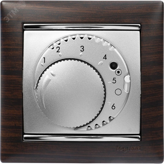 VALENA Термостат для теплых полов алюминий