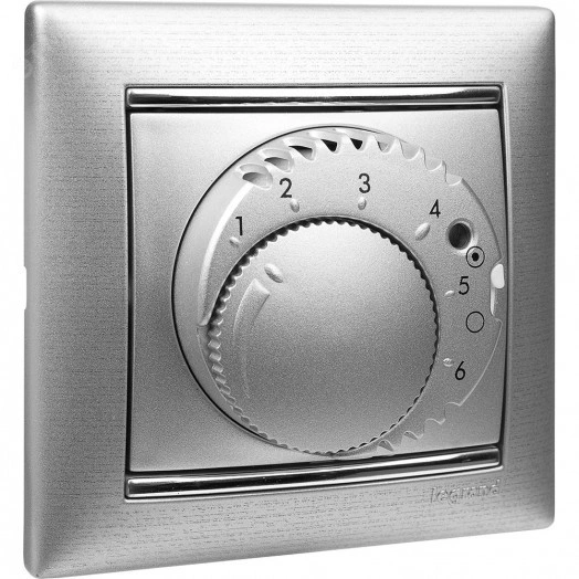 VALENA Термостат для теплых полов алюминий