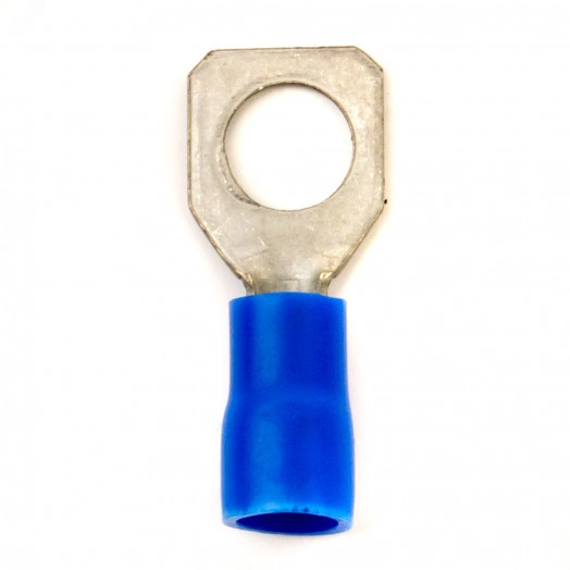 Наконечник кабельный НКИ 1.5-2.5 с изолированным фланцем синий (100шт)