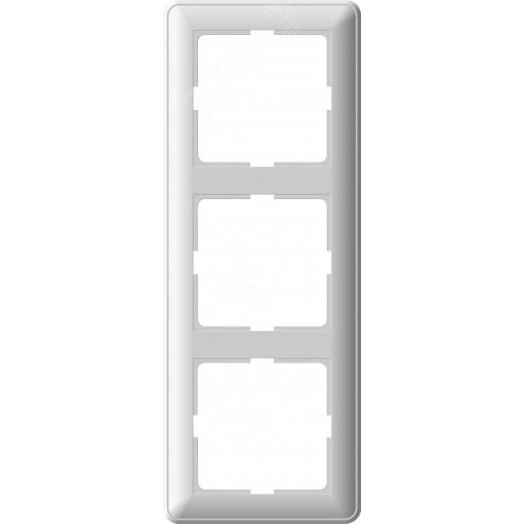 W59 Рамка 3 поста черный бархат