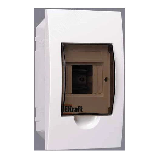 Щит распределительный встраиваемый ЩРВ-П-4 IP41 пластиковый прозрачная дверь