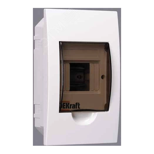 Щит распределительный встраиваемый ЩРВ-П-4 IP41 пластиковый прозрачная дверь