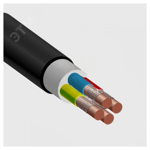 Кабель силовой ВВГнг(А)-FRLS 4х4 (N)-1 однопроволочный