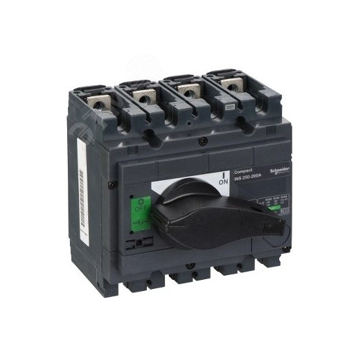 Выключатель-разъединитель INS250 200a 4п