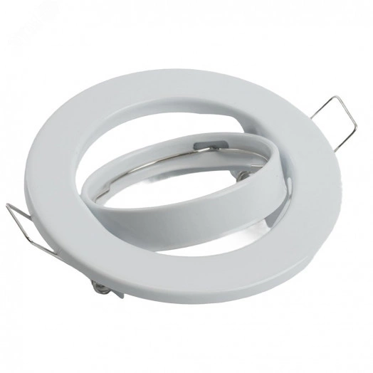 Светильник ИВО-50w 12в G5.3 поворотный белый