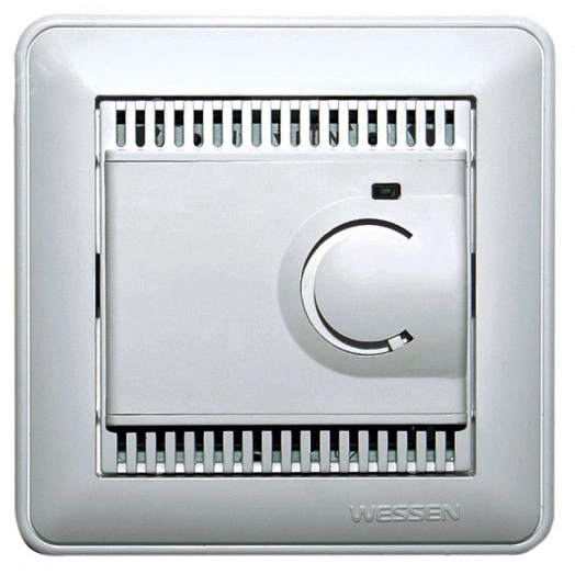 W59 Термостат для теплого пола с датчиком 10А белый