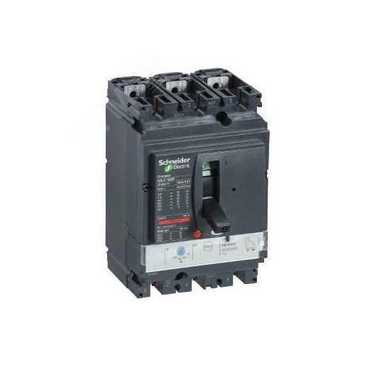 Выключатель автоматический NSX160B TM100D 3P3D термомагнитный расцепитель