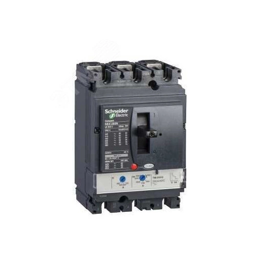 Выключатель автоматический NSX250B TM160D 3P3D термомагнитный расцепитель