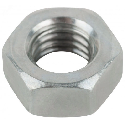 Гайка DIN934 М6 шестигранная оцинкованная (19 шт)