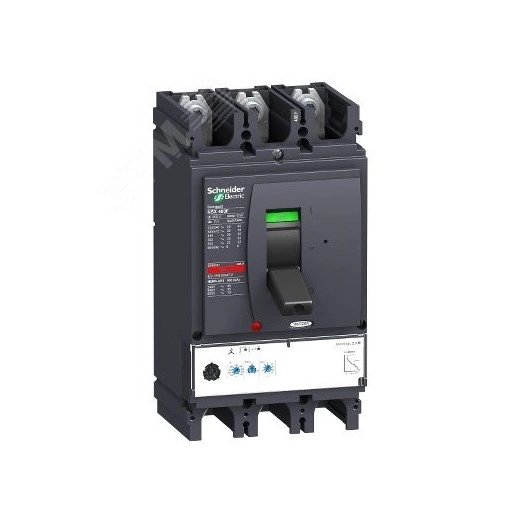 Выключатель автоматический 320А 50кА NSX400N MICROLOGIC 2.3 3P3D электронный расцепитель