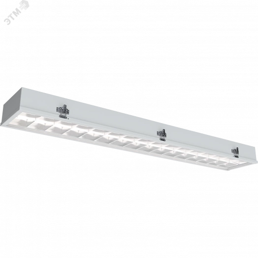 Светильник SPORTLUX 2x80 T5 накладн.IP20 ЭПРА     PC/металл бел.