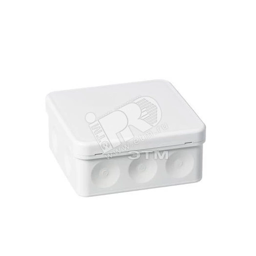 Коробка распределительная 104х104х48мм IP65 12 вводов белая AP10