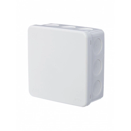 Коробка распределительная 104х104х48мм IP65 12 вводов белая AP10