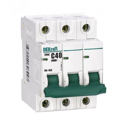 Выключатель автоматический трехполюсный 16А B ВА-103 6кА