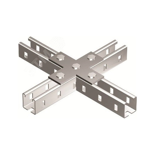 Пластина соединитель X-образный горячеоцинкованный