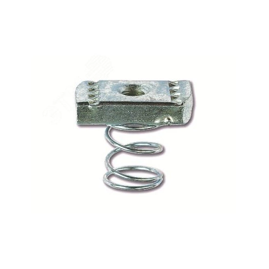 Гайка М12х40 для подвешивания профиля (с пружиной)