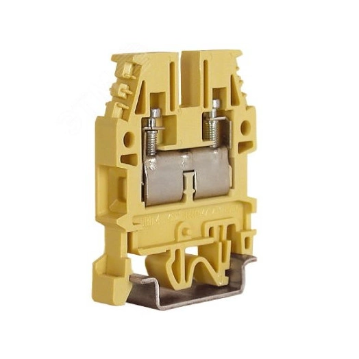 Зажим проходной синий 4мм.кв CBD.4(Ex)i