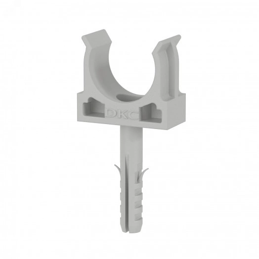 Держатель с защелкой и дюбелем 20мм