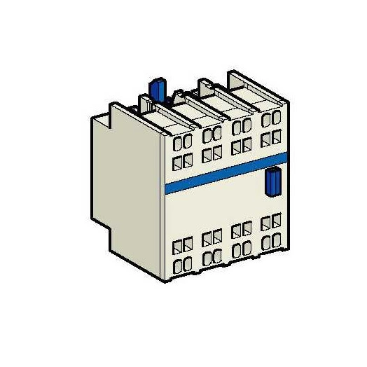 Блок контактов дополнительный 3НО+1НЗ фронтальный монтаж