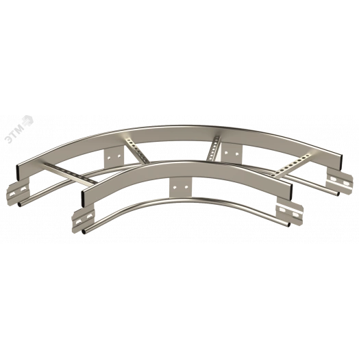 Угловой элемент 90° R=100