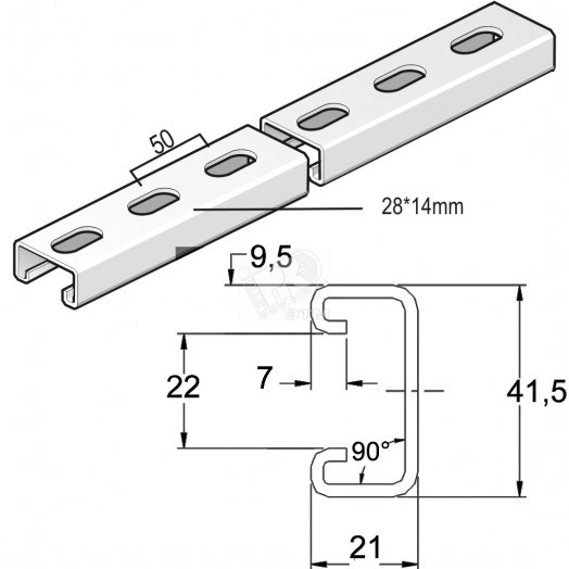Монтажный профиль