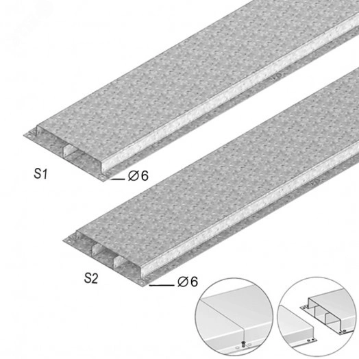 Напольный короб облегченный
