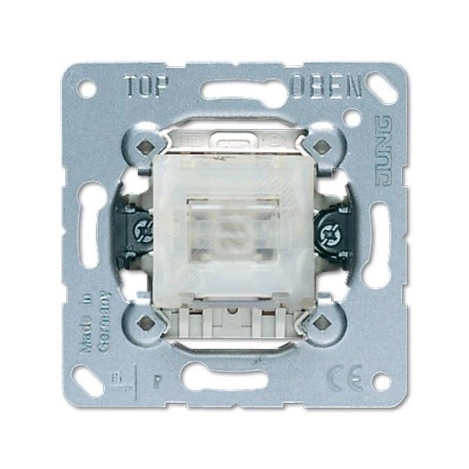 Выключатель самовозвратный 1-клавишный (перекрестный). Механизм. 10A 250V