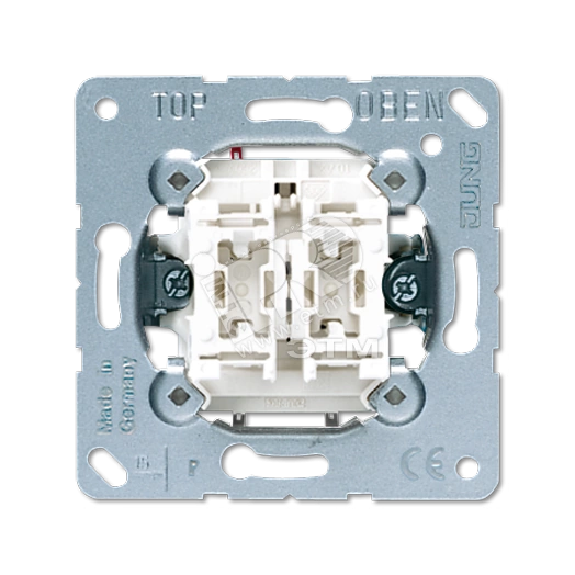 Выключатель 2-клавишный. Механизм. 10A 250V