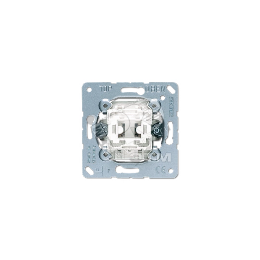 Переключатель универсальный 1-клавишный (проходной). Механизм. 10A 250V