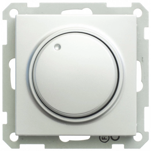 W59 Светорегулятор скрытый без рамки 300ВТ матовый хром