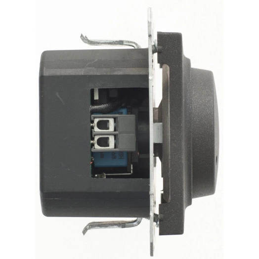 W59 Светорегулятор скрытый без рамки 300ВТ черный бархат