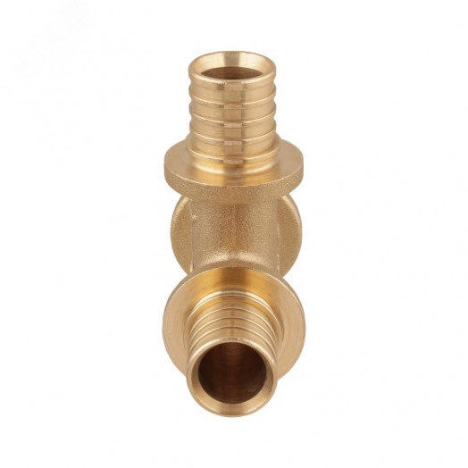 Тройник аксиальный латунный 16x16x16