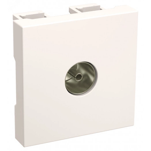 Розетка телевизионная TV 2 модуля РКТ-20-00-П