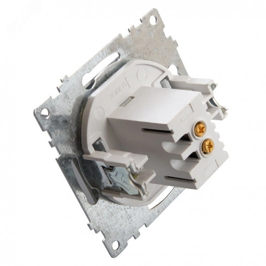 Розетка 2-местная USB (механизм), 250В, 2,4А, серия Катрин, шампань