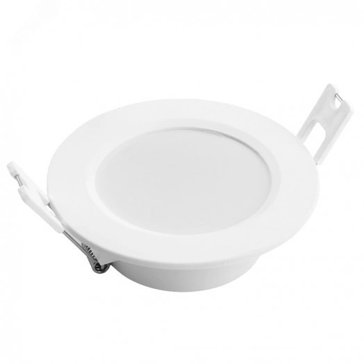 Светильник светодиодный ДВО-5w 4000K 400Лм slim белый Feron.ONE