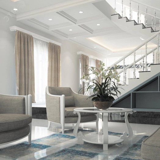 Светильник светодиодный ДВО-5w 4000K 400Лм slim белый Feron.ONE