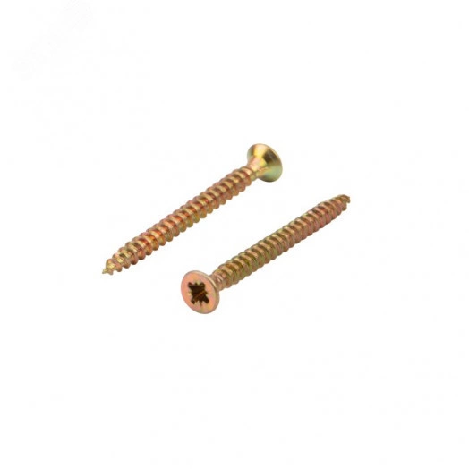 Саморез универсальный 3х35, желтый цинк, короб (200 шт./уп.)