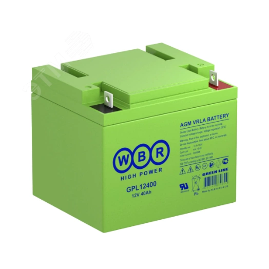 Аккумулятор GPL 12В 40Ач