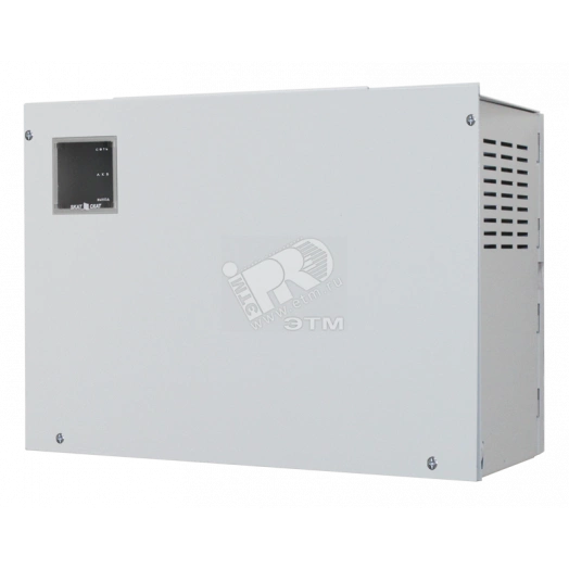 Источник вторичного электропитания СКАТ-1200У исп.5000 12В 6А под 2 АКБ 40Ач металлический корпус