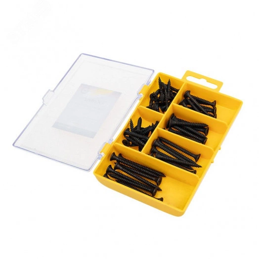 Набор саморезов по дереву (60 шт) KRANZ