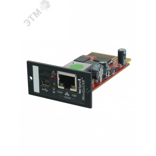 Мини карта 2-портовая внутренняя NetAgent А       (DA806) SNMP v2/3, mini USB, для серии 10-11
