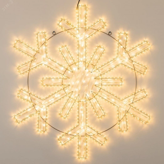 Фигура ARD-SNOWFLAKE-M11-1250x1200-604LED Warm (230V, 36.5W) (Ardecoled, IP65)