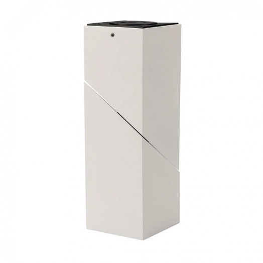 Светильник SP-TWIST-SURFACE-S60x60-12W Warm3000 (WH-BK, 30 deg) (, IP40 Металл, 3 года)