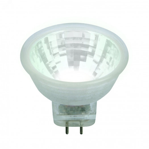 Лампа светодиодная, 220V. Прозрачная. Белый свет (4000K). Картон. ТМ .LED-MR11-3W/NW/GU4/220V GLZ21TR